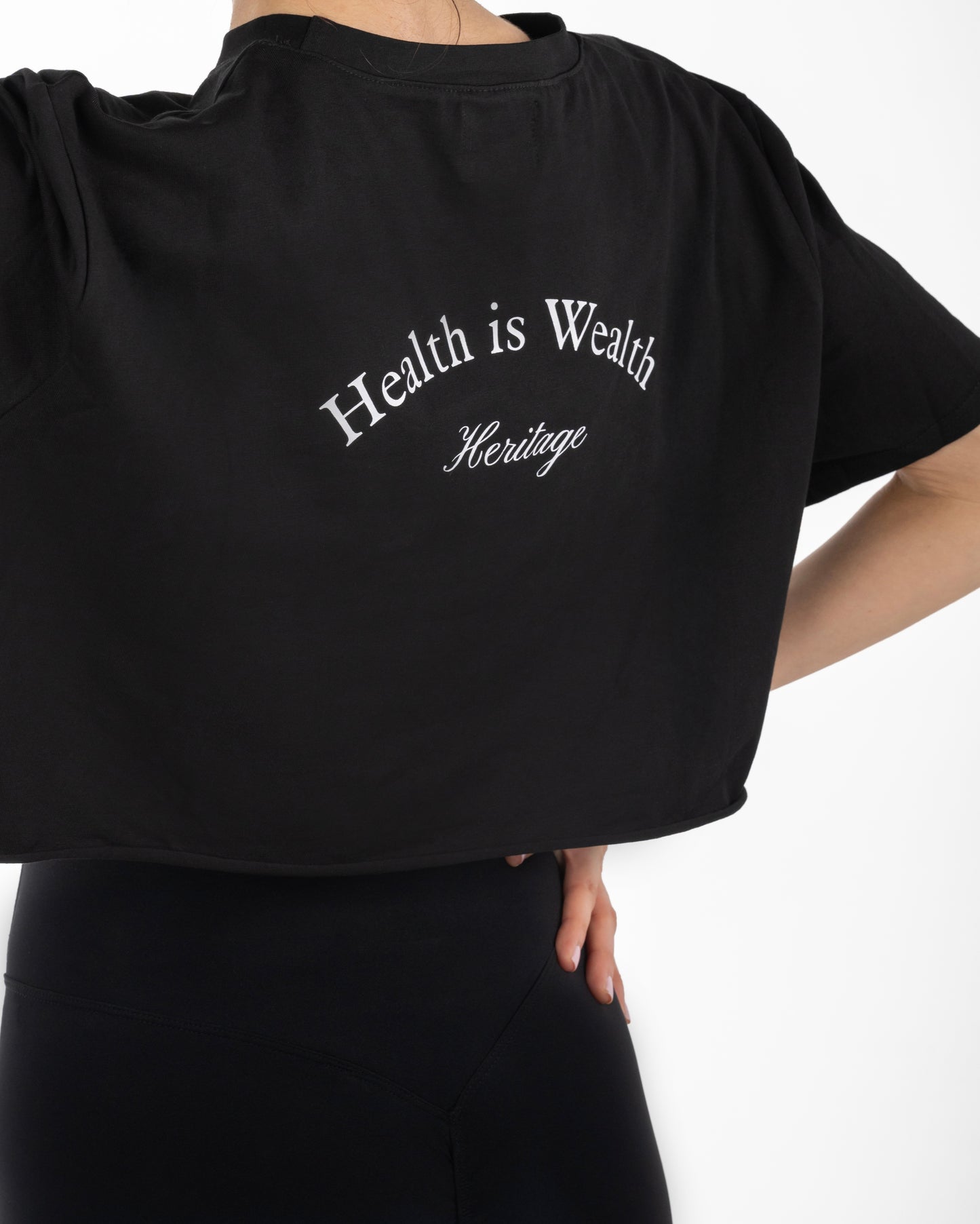 OVERSIZED CROPPED SPORTS TEE