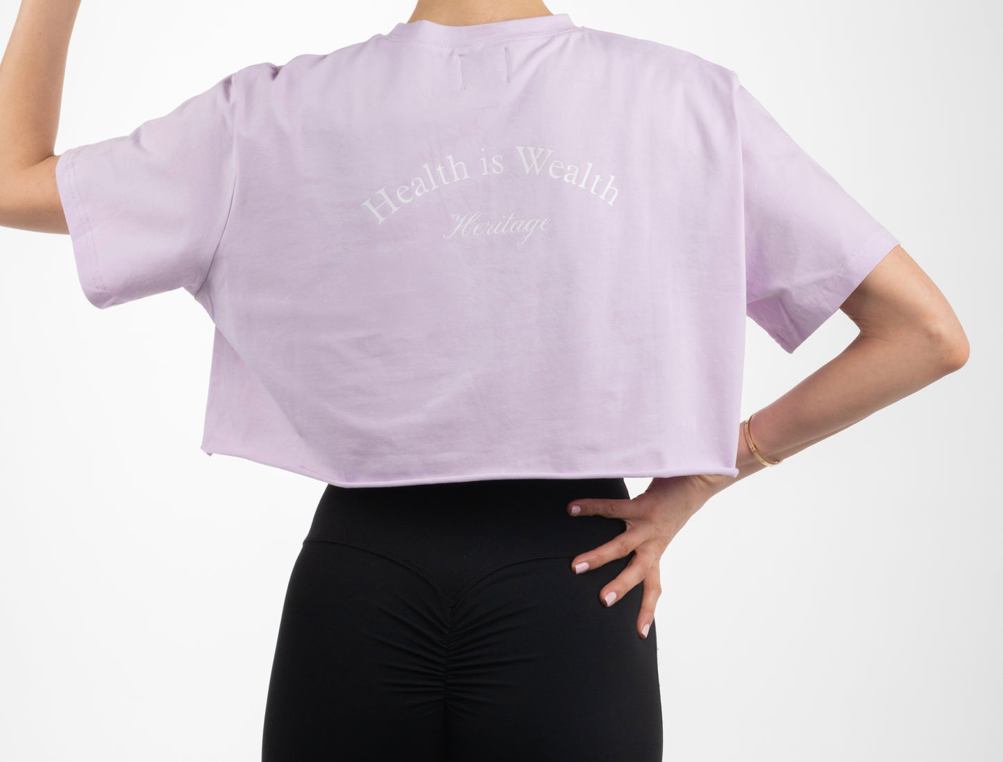 OVERSIZED CROPPED SPORTS TEE