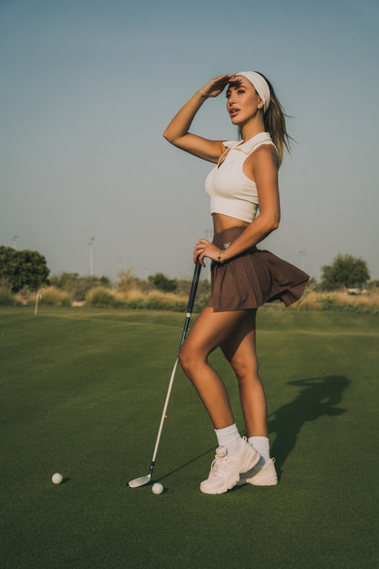 PLEATED SPORTS SKORT